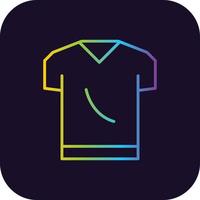 Shirt Gradient Icon vector