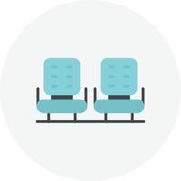 Seats Flat Circle vector