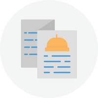 Menu Line Filled Two Color vector