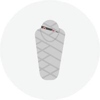 Mummy Flat Circle vector