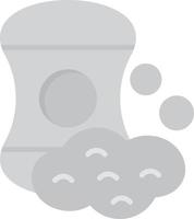 Soap Flat Greyscale vector