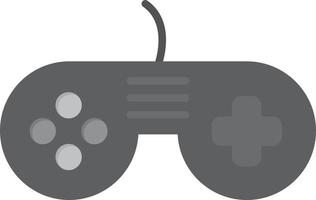 Video Game Flat Greyscale vector