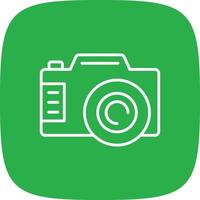 Camera Glyph Round Corner vector