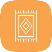Carpet Line Round Corner vector