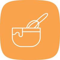 Dough Line Round Corner vector