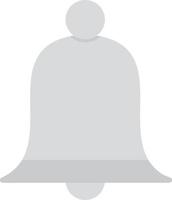 Bell Flat Greyscale vector