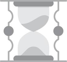 Sand Watch Flat Greyscale vector