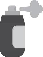 Spray Paint Flat Greyscale vector