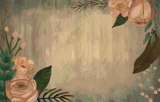 Hand-drawn Watercolor Rustic Background vector