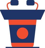 Lectern Color Icon vector