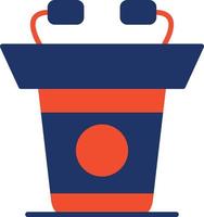 Lectern Color Icon vector