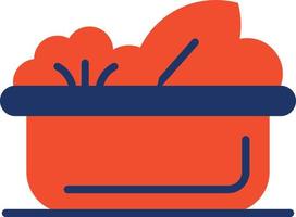 Salad Color Icon vector