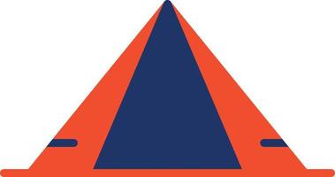 Pyramid Color Icon vector