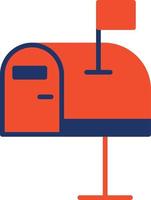 Mailbox Color Icon vector