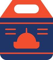 Food Delivery Color Icon vector