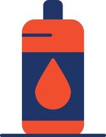 Water Bottle Color Icon vector