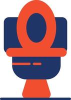 Toilet Color Icon vector