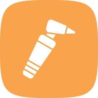 Otoscope Glyph Round Corner vector