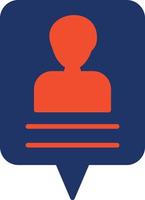Follower Color Icon vector