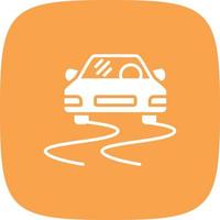 4 - Driving Stability Glyph Round Corner vector