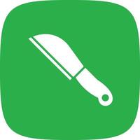 Knife Glyph Round Corner vector