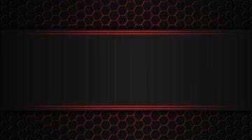 abstract background  black hexagonal  design vector