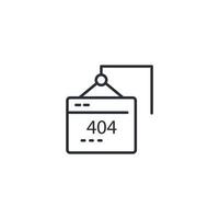 404 icons  symbol vector elements for infographic web