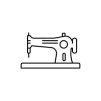 Technology sewing machine icon outline vector