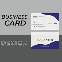 Business Card Template vector