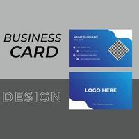 Business Card Template vector