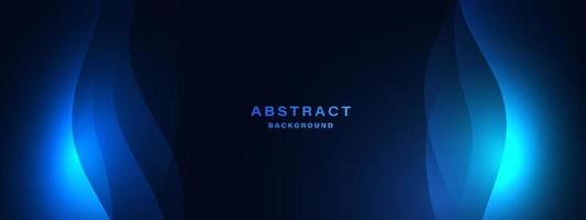 Abstract technology background with dynamic light vector