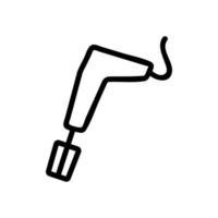 hand mixer icon vector outline illustration