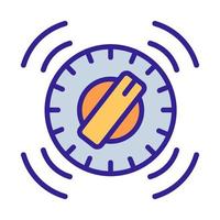 scrolling functions icon vector outline illustration