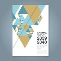 minimal geometric shapes design background for business annual report book cover brochure flyer poster vector