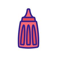 special professional ketchup jar icon vector outline illustration