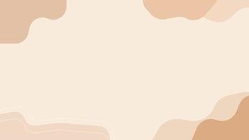 cute brown aesthetic abstract minimal background, perfect for wallpaper, backdrop, postcard, background vector