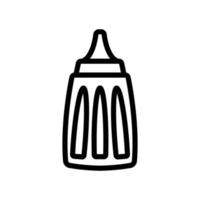 special professional ketchup jar icon vector outline illustration