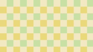 aesthetic green and yellow checkers, gingham, plaid, checkerboard wallpaper illustration, perfect for wallpaper, backdrop, postcard, background vector