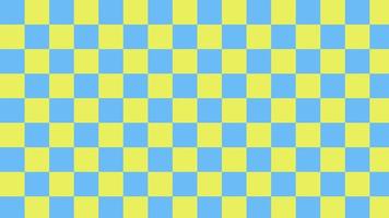 cute blue and yellow checkers, gingham, plaid, checkerboard pattern aesthetic wallpaper illustration, perfect for wallpaper, backdrop, postcard, background for your design vector