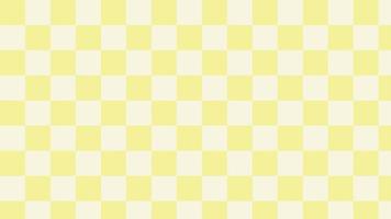 damas amarillas medianas, tablero de ajedrez, ilustración de fondo de cuadros estéticos de gingham, perfecto para papel tapiz, telón de fondo, postal, fondo vector
