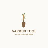 Garden tools logo - vector illustration, garden tools emblem design on white background. Suitable for your design need, logo, illustration, animation, etc.