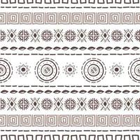 Navajo seamless pattern. Ikat background with traditional design texture vector