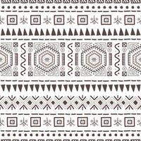 Navajo seamless pattern. Ikat background with traditional design texture vector