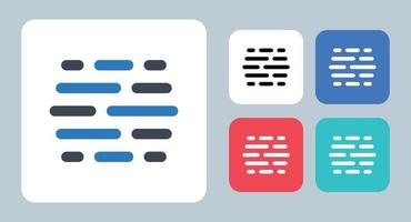 Fog icon - vector illustration . Fog, Foggy, Mist, Breeze, Haze, Weather, Wind, Forecast, line, outline, flat, icons .