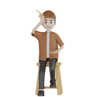 3D Painter Transparent png