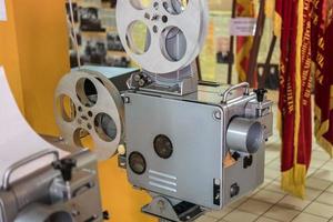 vintage ancient film projector photo