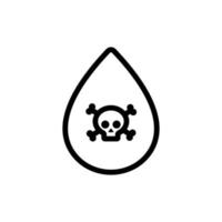 hospital blood icon vector. Isolated contour symbol illustration vector