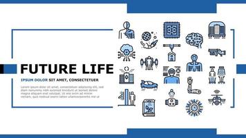 Future Life Devices Landing Header Vector