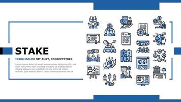 Stakeholder Business Landing Header Vector