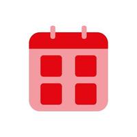 calendar, schedule icon vector